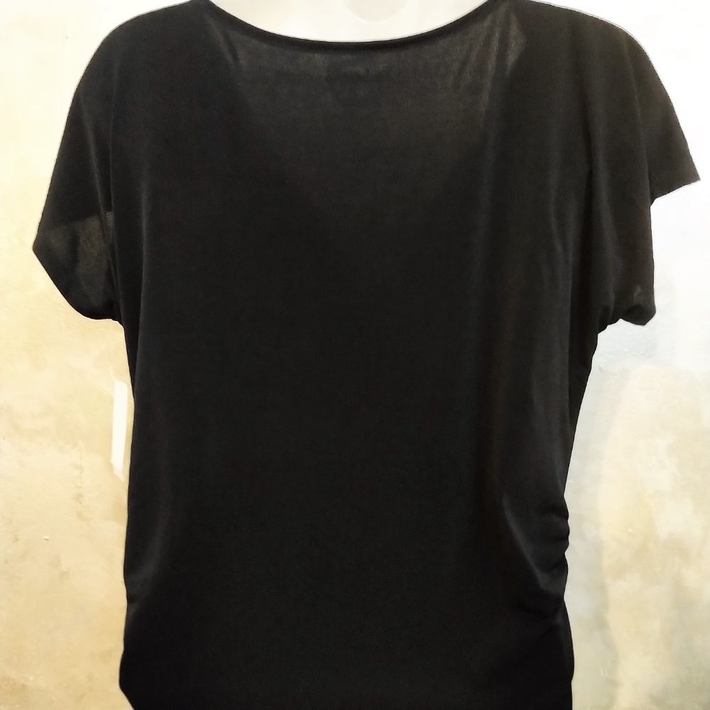 Van Heusen Draped Front Top NWT M - Picture 5 of 6
